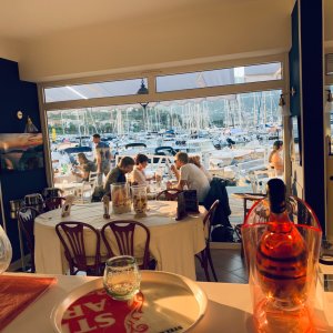 Photo 7 - Restaurant italien niché sur le vieux port de Saint Jean Cap Ferrat - Salle intérieure