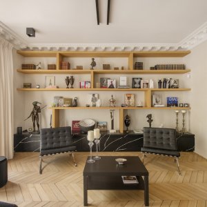 Photo 5 - Bel appartement haussmannien dans le Marais pour vos tournages et événements professionnels  - salon
