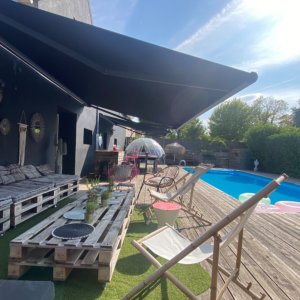 Photo 1 - Villa ave Piscine  à 45mn 🚉de Paris - extérieur avec piscine