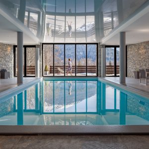 Photo 4 - 4-star superior hotel residence, breathtaking view of the Chamonix valley and Mont-Blanc - Piscine Spa