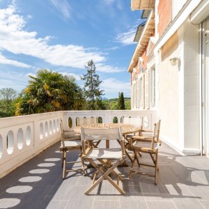 Photo 10 - 4* hotel in a 16th century estate in the Basque Country - Appartement Coraline Terrasse