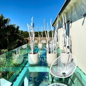 Photo 7 - La villa Miami en Drome Provençale  - Tarasse