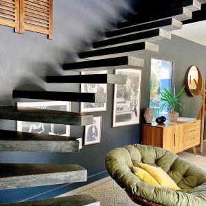 Photo 22 - La villa Miami en Drome Provençale  - Escalier niveau 2