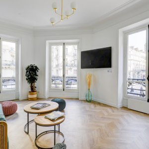 Photo 5 - Appartement Haussmannien d'architecte de 150m² au coeur du quartier Montorgueuil / Sentier - 