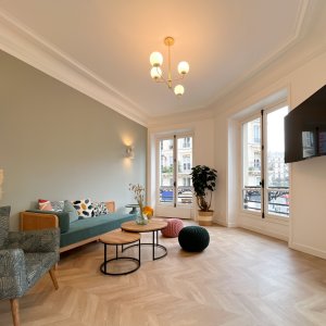 Photo 3 - Appartement Haussmannien d'architecte de 150m² au coeur du quartier Montorgueuil / Sentier - 