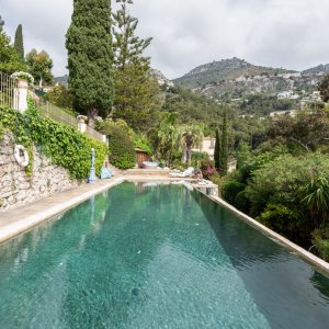 Photo 4 - Villa Toscane avec piscine et un panorama sur la baie de Eze - 