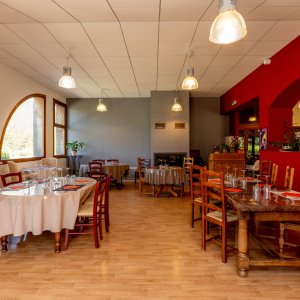 Photo 5 - Hotel Restaurant Room - Restaurant avec cheminée