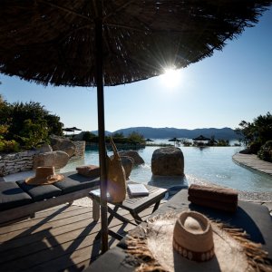 Photo 4 - Hotel, intimate setting, immediate beaches, huts, restaurant, conference room - Transat de la piscine chauffée vue mer