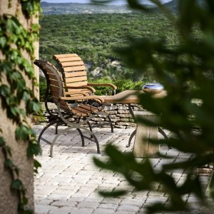 Photo 27 - Authentique Moulin sur les falaises de Bonifacio, villa de 420 m² avec piscine intérieure chauffée - Terrasse
