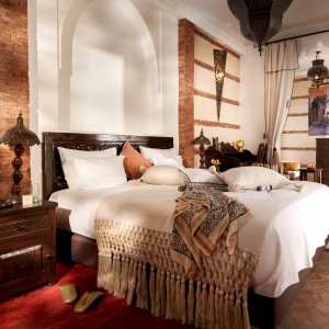 Photo 18 - Magnificent Riad in the heart of the medina of Marrakech - L'une des chambres du Riad