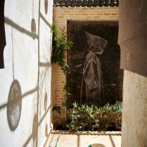 Photo 6 - Magnifique Riad en plein cœur de la médina de Marrakech - Entrée sur le jardin extérieur du Riad