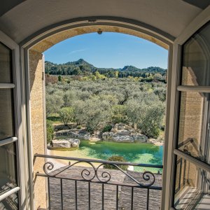 Photo 16 - Villa niché au cœur de la Provence - Vu de la chambre