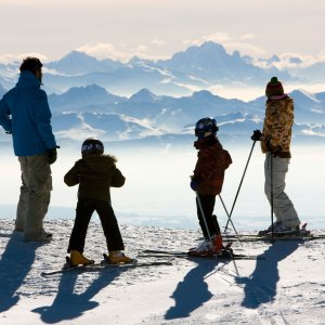 Photo 4 - Chalet Hôtel  Restaurant  - Ski alpin ou nordique, randonnée, sortie raquettes de jour ou de nuit face au Mont-Blanc. Chiens de traineaux.