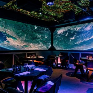 Photo 5 - Travel into space in the heart of an immersive Parisian restaurant - 