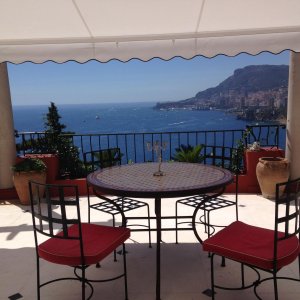 Photo 5 - Terrasse vue mer et Monaco  - Terrace