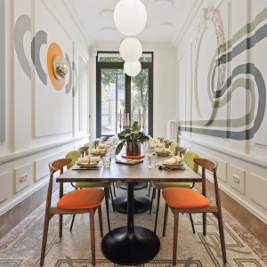 Photo 2 - Atypical restaurant - table d'hôtes - salle à manger 