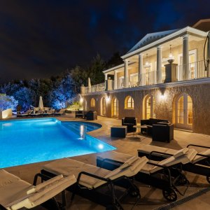 Photo 17 - Villa de luxe de 8 chambres - Devant la maison de nuit