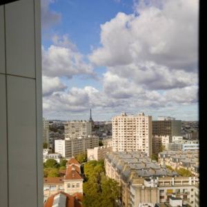 Photo 3 - Duplex - Rooftop - Terrasse 50m2 - vue panoramique de Paris au 18eme etage. - 