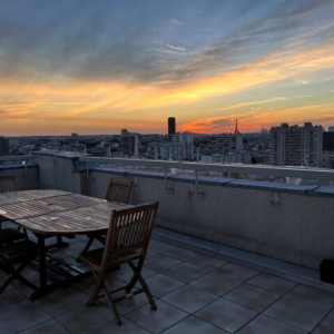 Photo 5 - Duplex - Rooftop - Terrasse 50m2 - vue panoramique de Paris au 18eme etage. - 