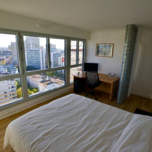 Photo 10 - Duplex - Rooftop - Terrasse 50m2 - vue panoramique de Paris au 18eme etage. - 