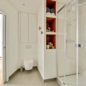 Photo 19 - Appartement design et spacieux à deux pas de Montmartre - Salle de bains de la suite parentale 