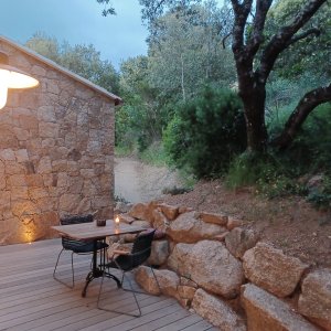 Photo 6 - Charming villa in Corsica - panoramic sea view  - Terrasse arrière