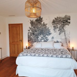 Photo 20 - Villa de charatère en Corse - vue panoramique mer  - Chambre 2 villa 2