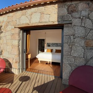 Photo 22 - Villa de charatère en Corse - vue panoramique mer  - Chambre