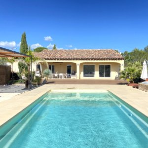 Photo 0 - Villa avec belle piscine et grand jardin extérieur - La maison et la piscine