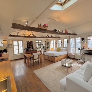 Photo 0 - Loft 120 m² en plein quartier du Marais, Paris centre  - 