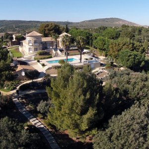Photo 1 - Prestigious property on 3 hectares with a sea view - Vue aérienne de la propriété sur 3 hectares