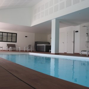 Photo 1 - Gîte of 950 m² 35 sleeps and a reception room - Espace détente intérieur avec piscine 10x4 m et spa 7 personnes