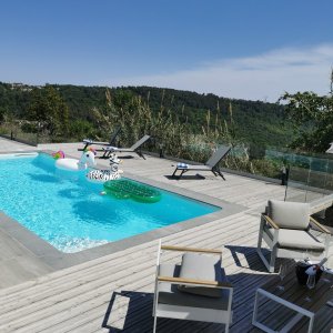 Photo 1 - House with garden, swimming pool and sea view - Piscine