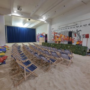 Photo 1 - Reception room / Covered Beach - Espace polyvalent : conférence, projection, dancefloor, jeux...