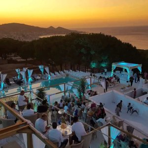 Photo 11 - Villa de luxe vue mer - Piscine au soir