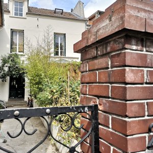 Photo 4 - Maison de plain pied avec jardin au centre de Montreuil  - Portail 