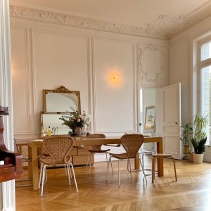 Photo 0 - Hausmanian living room in the 17th arrondissement - 
