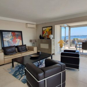 Photo 10 - Penthouse avec grande terrasse et vue mer panoramique - Salon