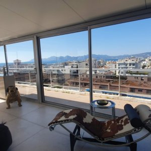 Photo 8 - Penthouse avec grande terrasse et vue mer panoramique - Salon