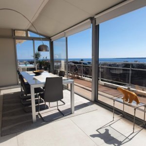 Photo 7 - Penthouse avec grande terrasse et vue mer panoramique - Terrasse