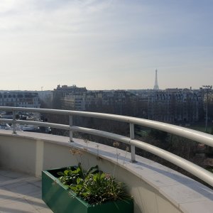 Photo 2 - Superbe appartement avec 3 chambres et vue panoramique - Tour Eiffel et Sacré-Coeur - 