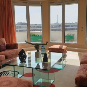 Photo 8 - Superbe appartement avec 3 chambres et vue panoramique - Tour Eiffel et Sacré-Coeur - 