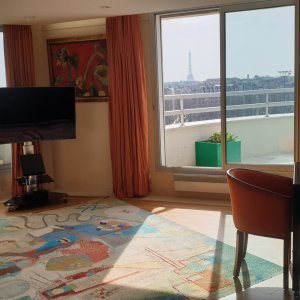 Photo 9 - Superbe appartement avec 3 chambres et vue panoramique - Tour Eiffel et Sacré-Coeur - 