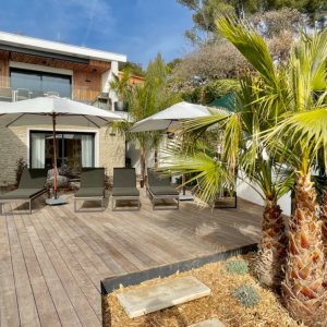Photo 8 - Villa d’exception & Spa de  360 m² à 100 mètres de la plage    - Terrasse 