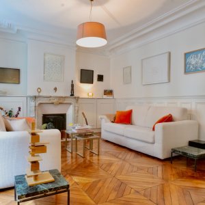 Photo 2 - Magnifique appartement dans un bel immeuble parisien, lumineux, art & design - 