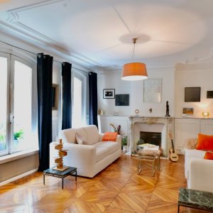 Photo 1 - Magnifique appartement dans un bel immeuble parisien, lumineux, art & design - 