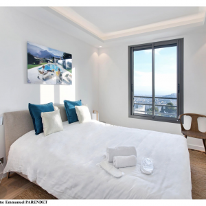 Photo 4 - Villa vue aérienne sur Nice et la mer a 5 mns de l autoroute et 15 mns de Monaco  - 
