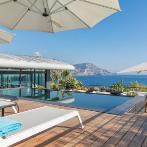 Photo 15 - Luxueuse Villa Contemporaine avec Vue Panoramique sur Mer - Piscine à débordement