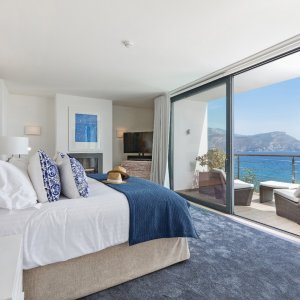 Photo 36 - Luxueuse Villa Contemporaine avec Vue Panoramique sur Mer - Chambre principale