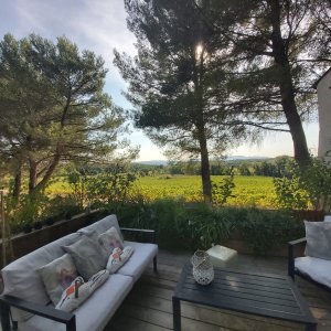 Photo 9 - Large garden with swimming pool in the Aix countryside with sea views - terrasse